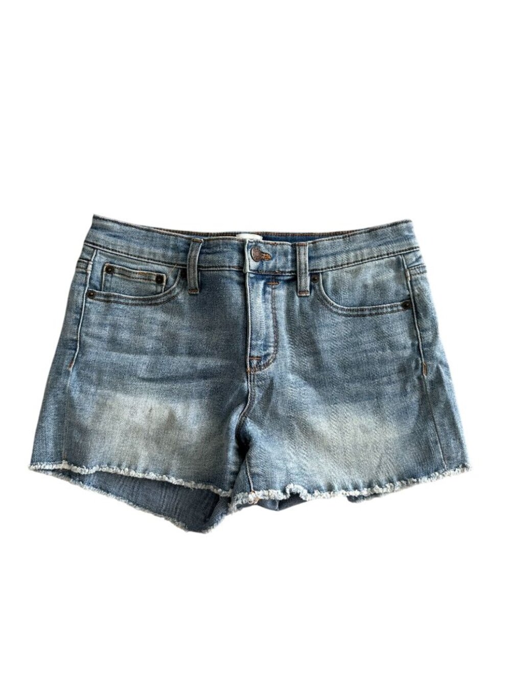 J CREW Womens Distressed Denim Shorts Size 26